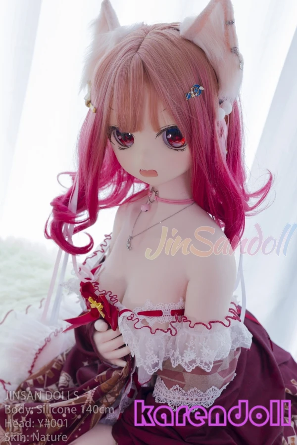 JS 140cm A cup Y001 風鈴 人気アニメラブドール wmdoll 最新 PVCヘッド＆シリコンボディ 二次元 ダッチ人形 貧 乳 カップ 等身大ドール