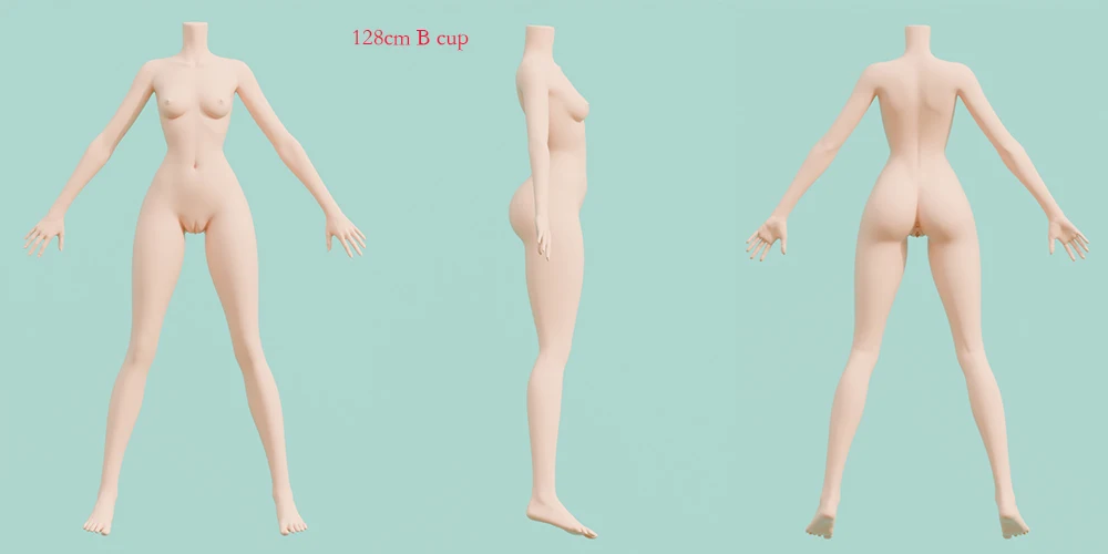 色気美人 128cm B cup ボディ詳細