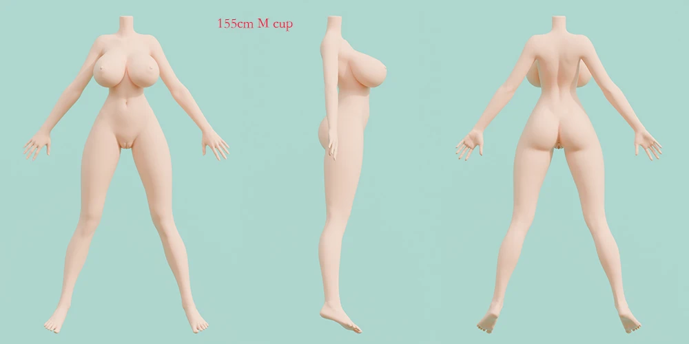 色気美人 155cm M cup ボディ詳細